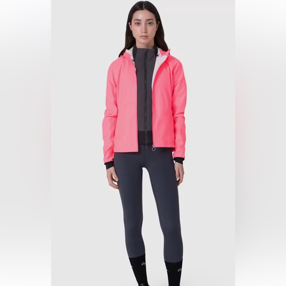 Rapha Women's Hi-Vis Pink Commuter Jacket - Small